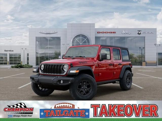 2026 Jeep Wrangler 4-Door Willys 4x4 for sale in Lansing, MI