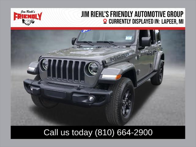 2019 Jeep Wrangler Unlimited Moab 4x4 for sale in Lapeer, MI