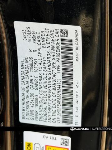 2025 Honda Civic Sport Touring