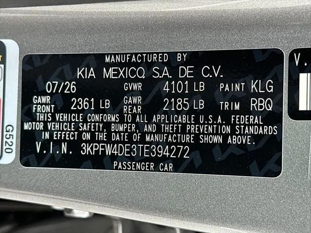 2026 Kia K4 GT-Line