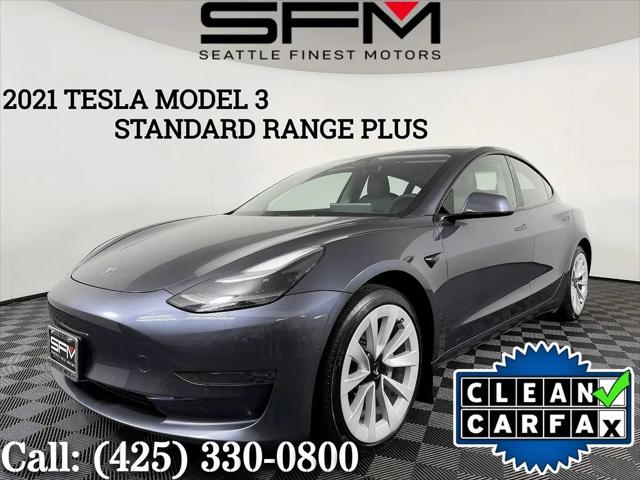 2021 Tesla Model 3 Standard Range Plus Rear-Wheel Drive for sale in Lynnwood, WA
