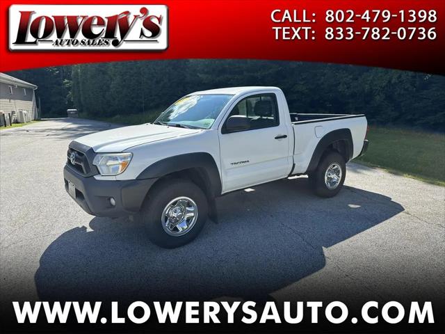 2014 Toyota Tacoma 4WD Reg Cab I4 MT (Natl) for sale in South Barre, VT