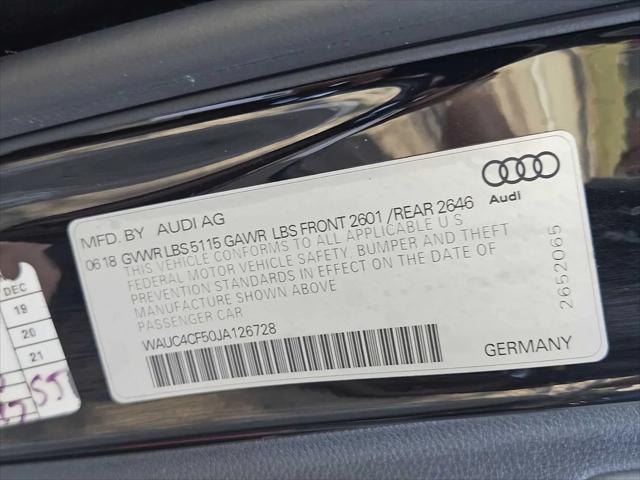 2018 Audi S5 3.0T Premium Plus