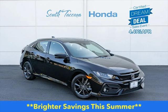 2021 Honda Civic EX for sale in Tacoma, WA