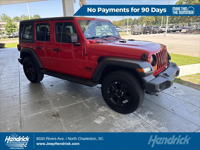 2022 Jeep Wrangler Unlimited Sport Altitude 4x4 for sale in North Charleston, SC