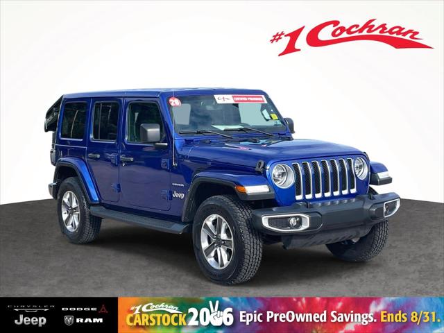 2020 Jeep Wrangler Unlimited Sahara 4x4 2020 Jeep Wrangler Unlimited Sahara 4x4