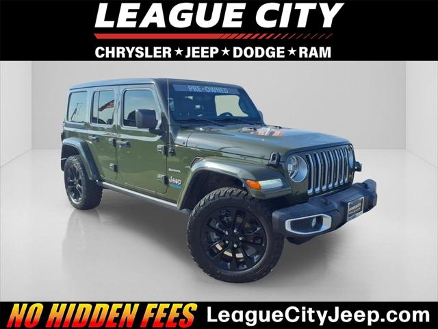 2021 Jeep Wrangler 4xe Unlimited Sahara for sale in League City, TX
