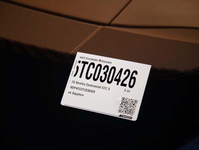 2026 Bentley Continental GT S
