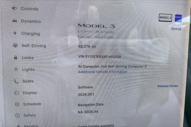 2019 Tesla Model 3 Long Range