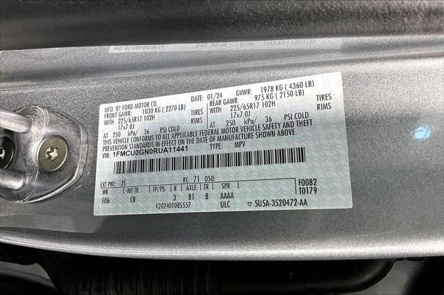 Used 2024 Ford Escape Active For Sale in Olive Branch, MS