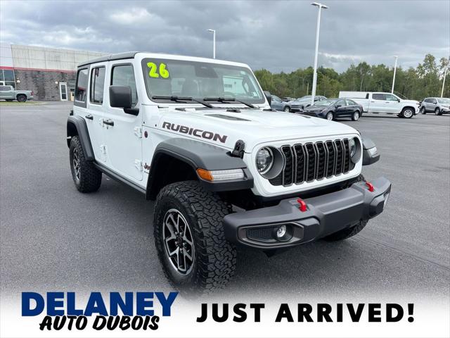 2026 Jeep Wrangler 4-Door Rubicon 4x4 for sale in DuBois, PA