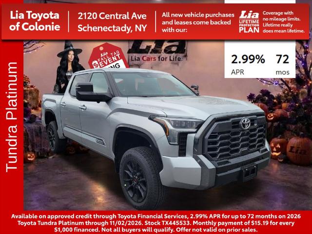 2026 Toyota Tundra Platinum CrewMax 5.5 Bed for sale in Schenectady, NY