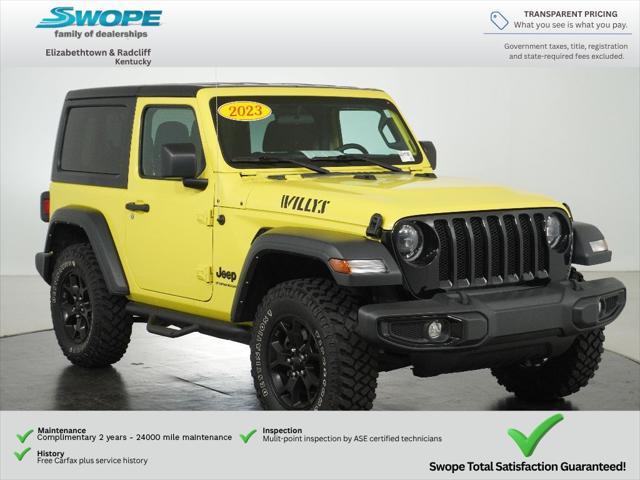 2023 Jeep Wrangler 2-Door Willys 4x4 for sale in Radcliff, KY