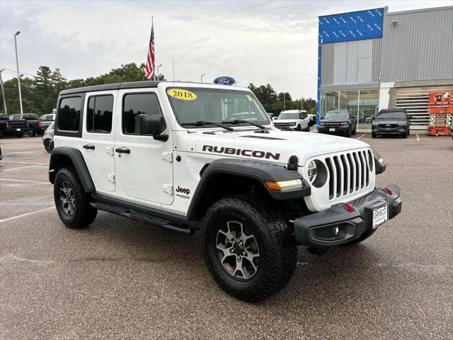 2018 Jeep Wrangler Unlimited Rubicon 4x4 for sale in Raynham, MA