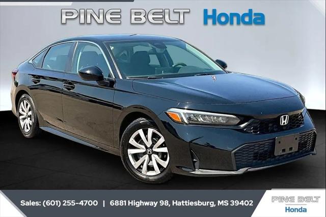 2025 Honda Civic LX for sale in Hattiesburg, MS