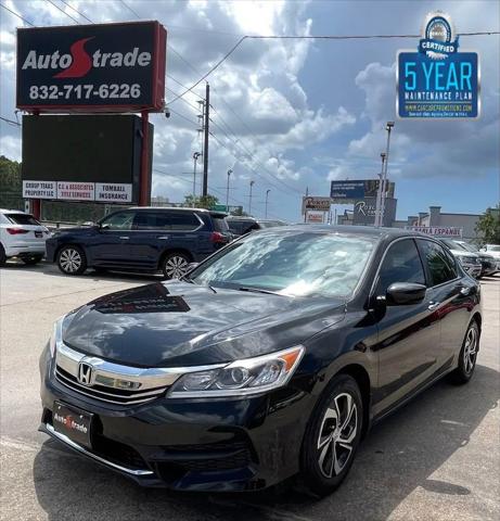 2016 Honda Accord LX for sale in Tomball, TX