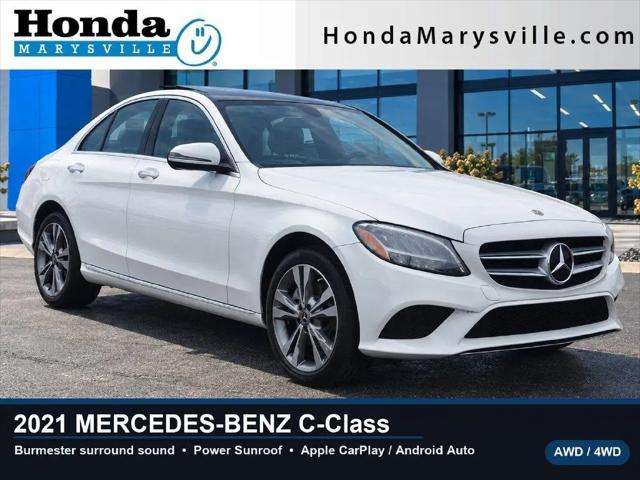 2021 Mercedes-Benz C-CLASS C 300 4MATIC Sedan for sale in Marysville, OH