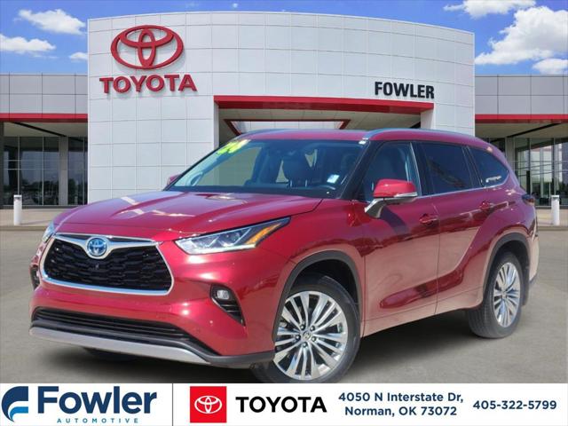 2024 Toyota Highlander Hybrid Platinum for sale in Norman, OK