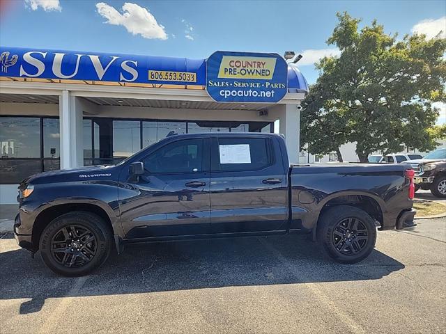 2022 Chevrolet Silverado 1500 2WD Crew Cab Short Bed Custom for sale in Pampa, TX