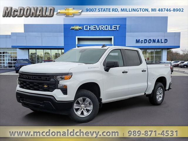 2026 Chevrolet Silverado 1500 4WD Crew Cab Short Bed WT for sale in Millington, MI