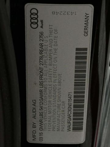 2016 Audi A6 3.0T Premium Plus
