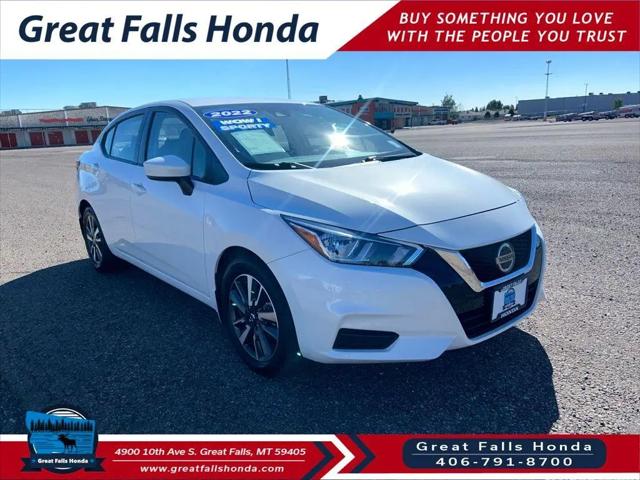 2022 Nissan Versa 1.6 SV Xtronic CVT for sale in Great Falls, MT