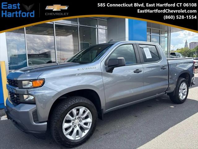 2022 Chevrolet Silverado 1500 4WD Crew Cab Short Bed Custom for sale in East Hartford, CT