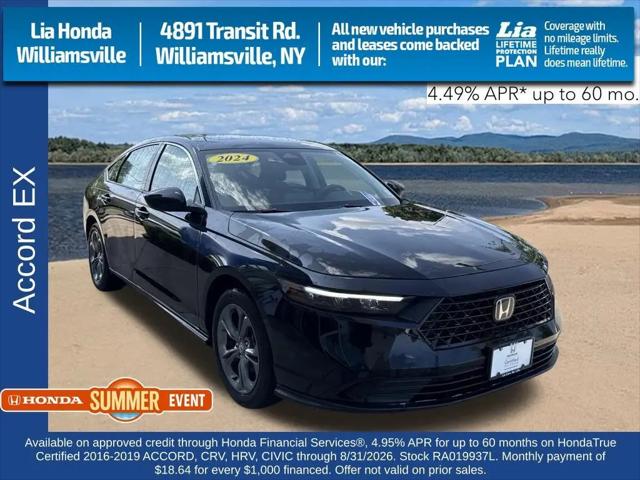 2024 Honda Accord EX for sale in Williamsville, NY