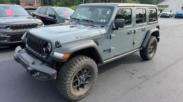 2024 Jeep Wrangler 4-Door Willys 4x4 for sale in Corry, PA