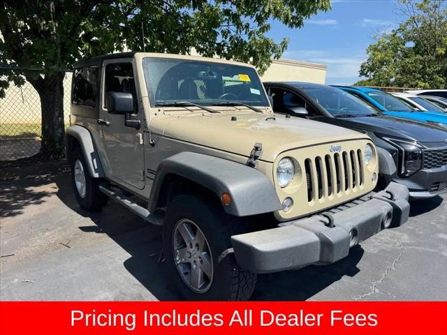 2018 Jeep Wrangler JK Sport S 4x4 for sale in Greenville, SC