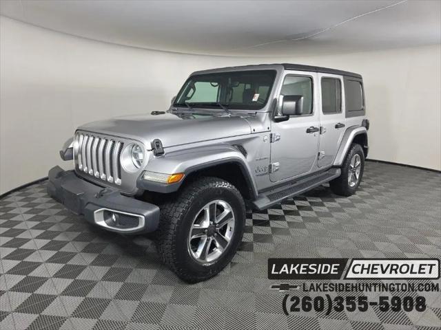 2018 Jeep Wrangler Unlimited Sahara for sale in Huntington, IN