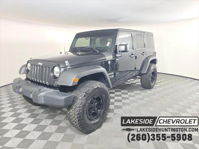 2018 Jeep Wrangler JK Unlimited Sport S 4x4 for sale in Huntington, IN