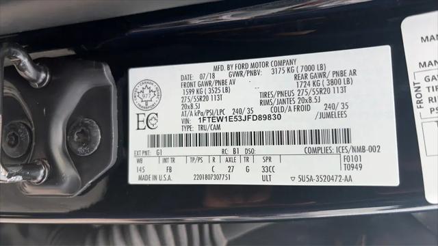 2018 Ford F-150 XLT