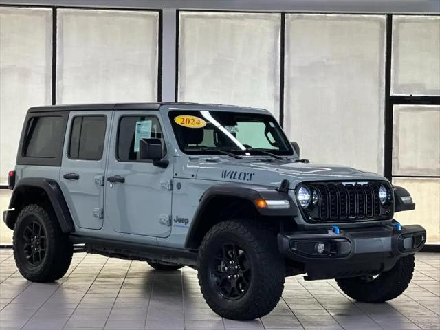 2024 Jeep Wrangler 4xe Willys 4xe for sale in Demotte, IN