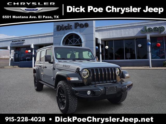 2021 Jeep Wrangler Willys 4x4 for sale in El Paso, TX