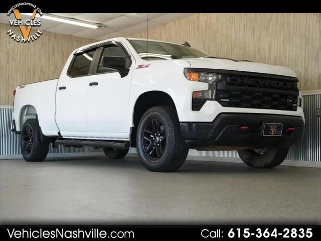 2022 Chevrolet Silverado 1500 4WD Crew Cab Standard Bed Custom Trail Boss for sale in Nashville, TN
