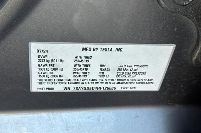 2024 Tesla Model Y Long Range Single Motor Rear-Wheel Drive