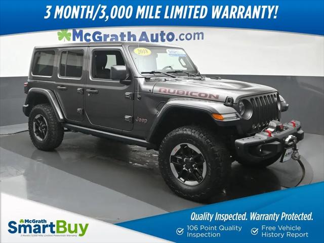 2018 Jeep Wrangler Unlimited Rubicon 4x4 for sale in Hiawatha, IA