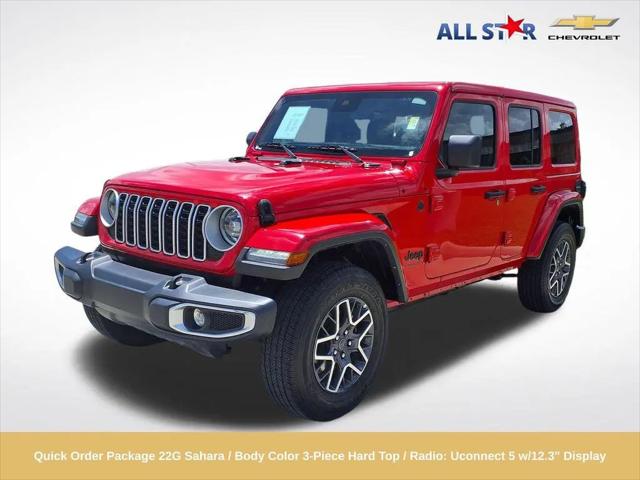 2025 Jeep Wrangler 4-Door Sahara 4x4 for sale in Baton Rouge, LA