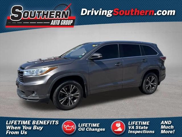 2016 Toyota Highlander XLE V6 for sale in Chesapeake, VA