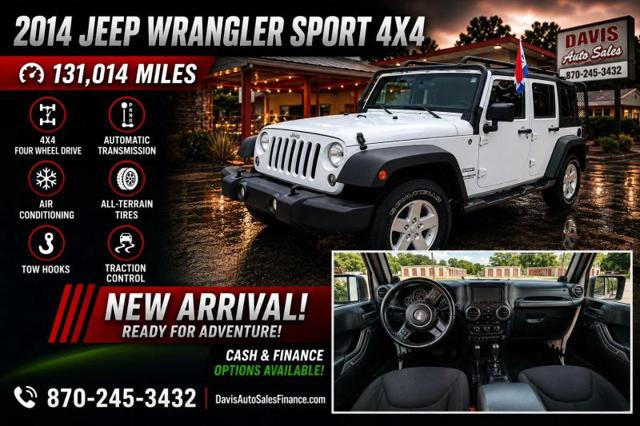 2014 Jeep Wrangler Unlimited Sport for sale in Arkadelphia, AR