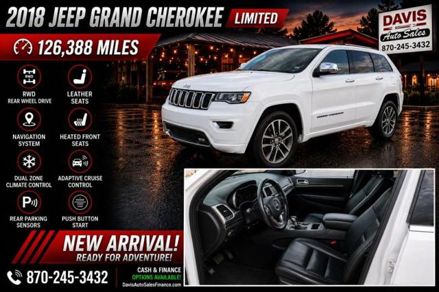 2018 Jeep Grand Cherokee Limited 4x2 for sale in Arkadelphia, AR
