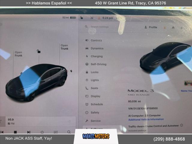 2018 Tesla Model 3 Mid Range