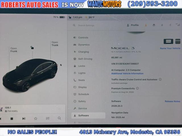 2019 Tesla Model 3 Standard Range Plus