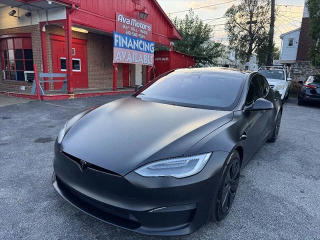 2022 Tesla Model S Plaid Tri Motor All-Wheel Drive for sale in Sharon Hill, PA