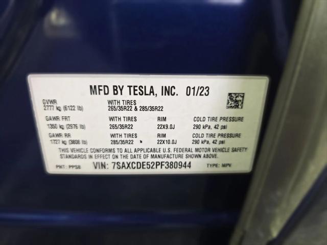 2023 Tesla Model X Standard Range