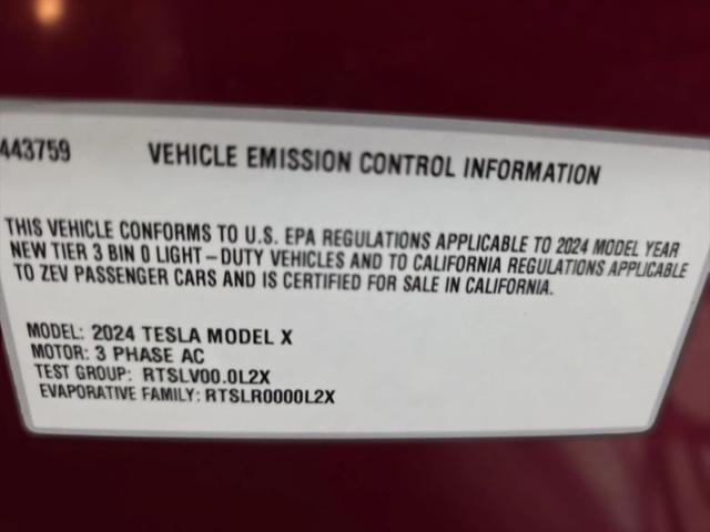 2024 Tesla Model X Long Range