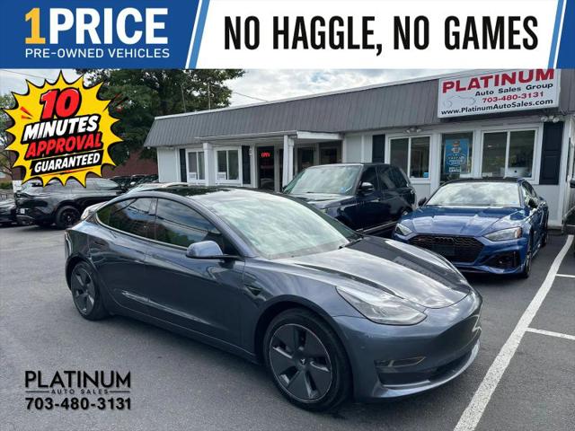 2021 Tesla Model 3 Standard Range Plus Rear-Wheel Drive for sale in Arlington, VA