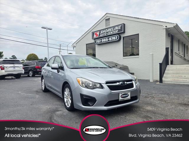 2013 Subaru Impreza 2.0i Premium for sale in Virginia Beach, VA