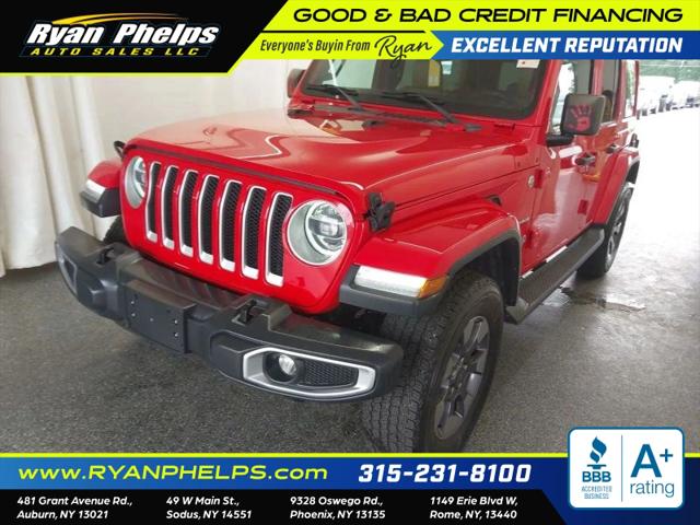 2018 Jeep Wrangler Unlimited Sahara 4x4 for sale in Rome, NY